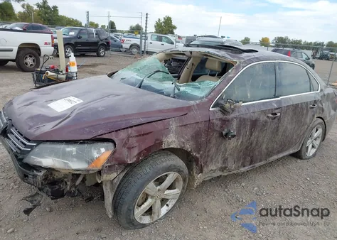 2013 Volkswagen Passat 2.0L Tdi Se from USA, damaged, VIN 1VWBN7A3XDC058825